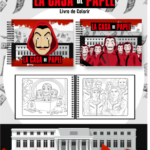 Arquivo Livro de Colorir La Casa de Papel