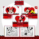 Arquivo Livro de Colorir Minnie