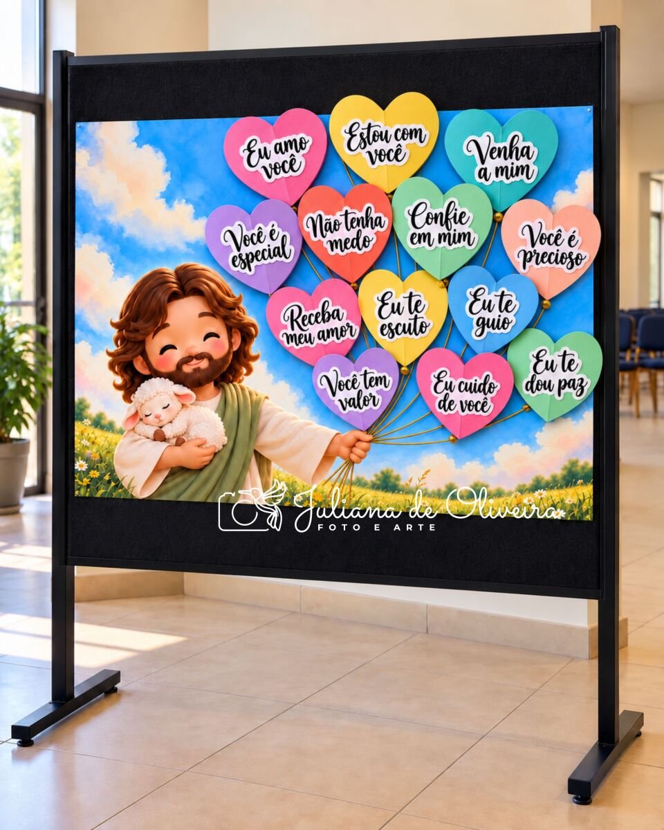 7 - Painel Infantil “Vinde a Mim os Pequeninos” Arquivo Painel Infantil “Vinde a Mim os Pequeninos” - Imagem 1