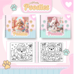 Arquivo Livro de Colorir Poodle
