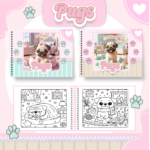 Arquivo Livro de Colorir Pug