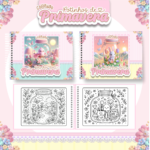 Arquivo Livro de Colorir Potinhos de Primavera