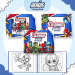 Arquivo Livro de Colorir Heróis