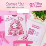 Arquivo Outubro Rosa Envelope de Chá