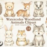 Kit Digital Animais do Bosque