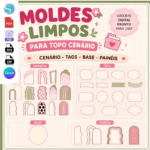 Arquivo Moldes Limpos para Topo Cenário