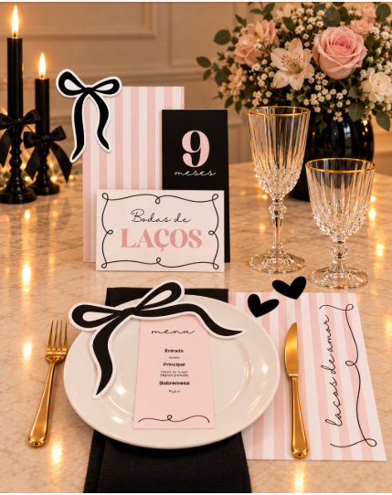 Bodas 5 - De Laço Arquivo Mesa Posta Bodas de Laço 5 - Imagem 1