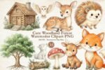 Kit Digital Bosque Cute