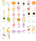 Kit Digital Halloween Candy - Imagem 2