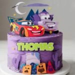 Arquivo Halloween Topo de Bolo Carros Disney