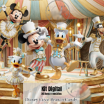 Kit Digital Circo do Mickey Branco Candy