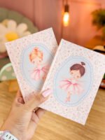 Arquivo Mini Kit Caderno A6 Bailarina - Imagem 2
