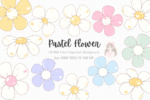 Kit Digital Floral Tons Pásteis