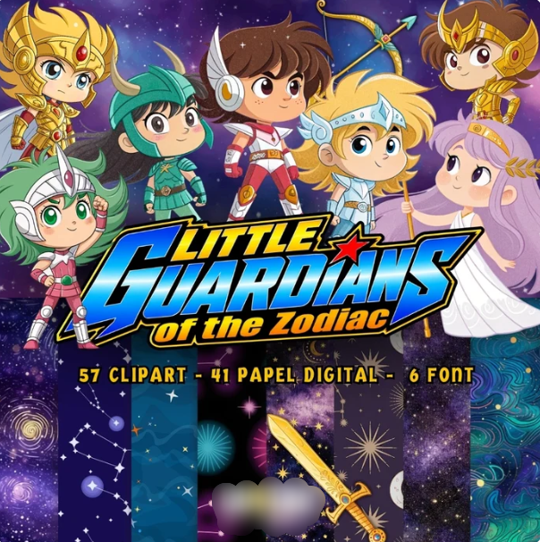 GUARDIANS OF ZODIAC Kit Digital Os Cavaleiros do Zodíaco - Imagem 1