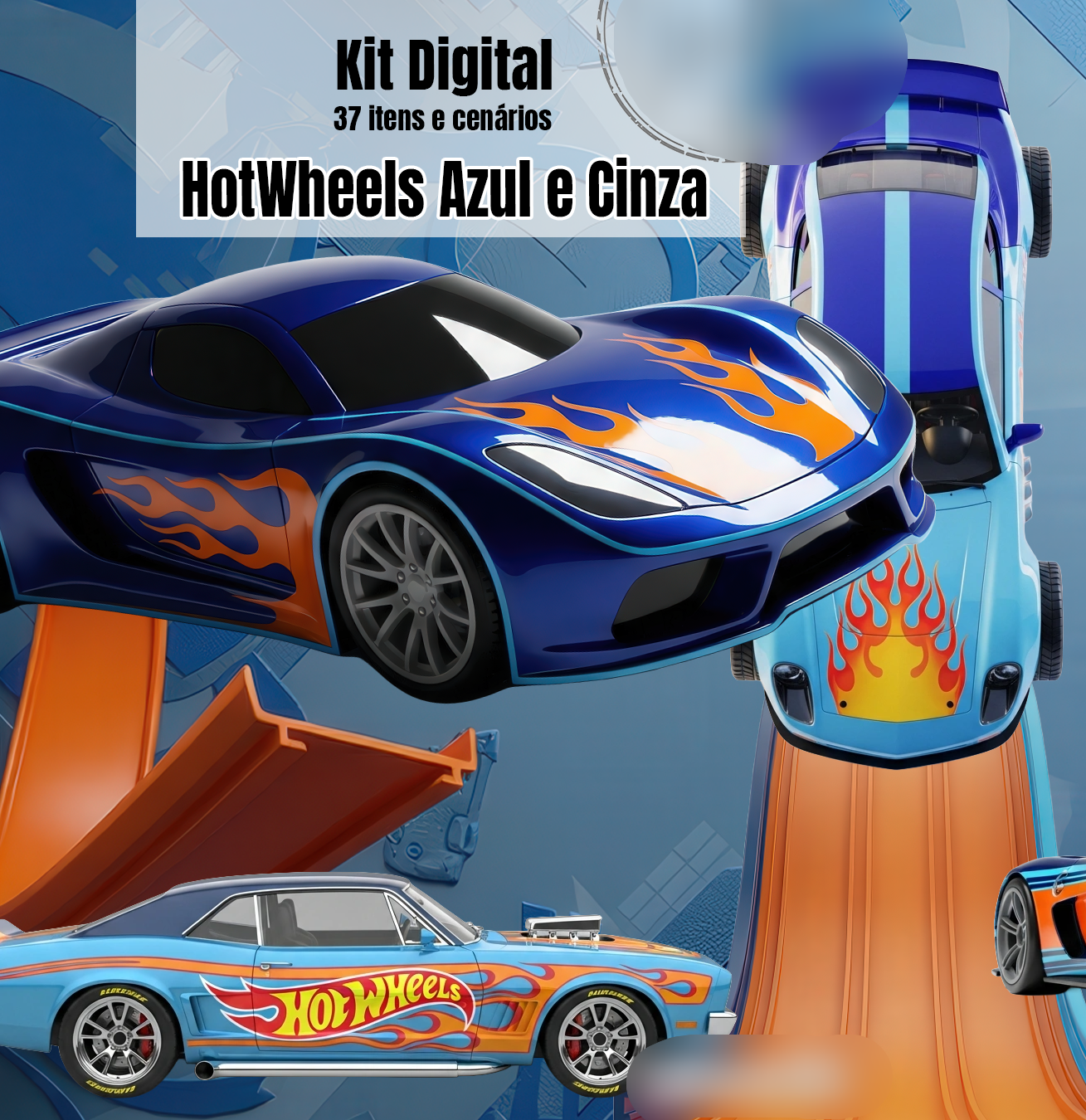 Hotwheels Kit Digital Hotwheels - Imagem 1