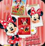 Kit Digital Minnie Mouse Vermelha