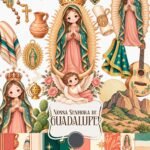 Kit Digital Nossa Senhora de Guadalupe Ilust