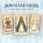 Kit Digital Selos Santinhos - NS Aparecida, São Francisco e São João Paulo II