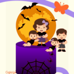 Arquivo Topo de Bolo Halloween Lua Baby