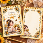 Arquivo Doce Jardim - Bloquinho e Bottons - Imagem 2