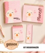 Arquivo Kit Encadernação - Gansos - Imagem 9
