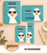 Arquivo Kit Encadernação - Gansos - Imagem 11